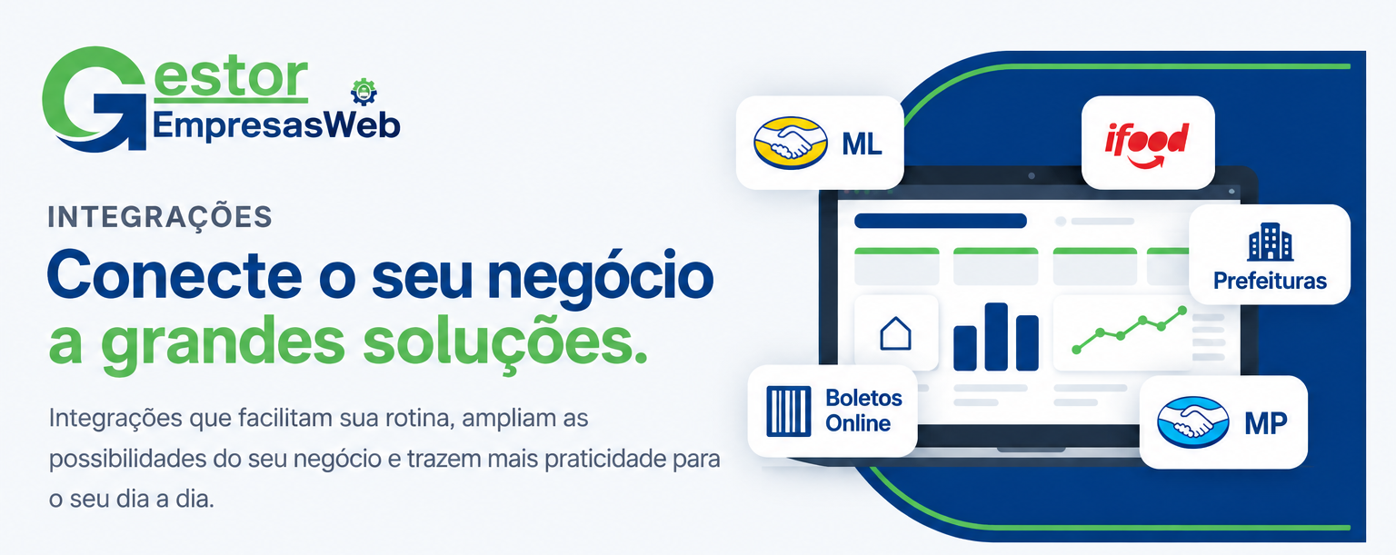 Integrações do Gestor Empresas