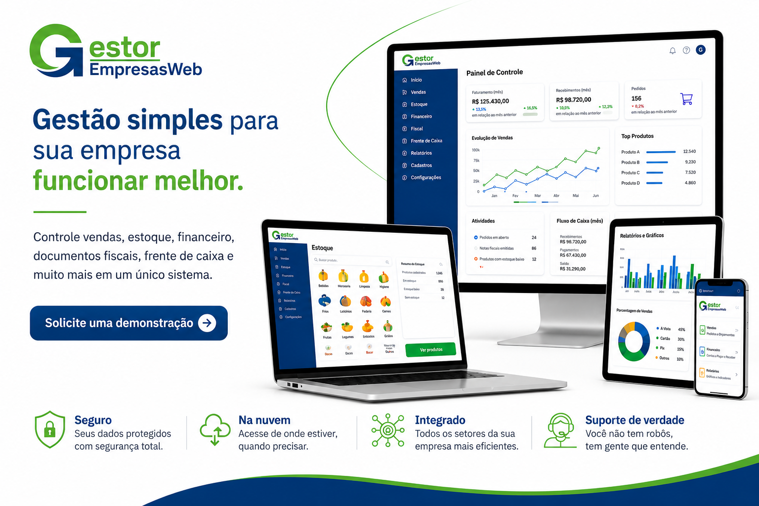 Gestor Empresas - Gestão simples para sua empresa funcionar melhor.
